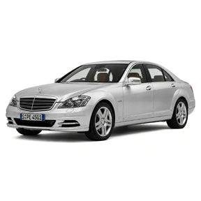 MotorHelix Mercedes-Benz 2006 S-Class S600L W221 Silver 1:18 – Keräilyesineitä valuvalumalleja