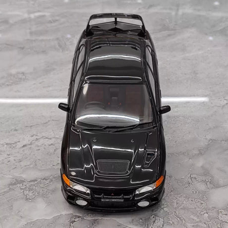 [MotorHelix] 1:18 Mitsubishi 1997 Lancer Evolution IV Black Model Car Die-Cast