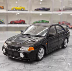 [MotorHelix] 1:18 Mitsubishi 1997 Lancer Evolution IV Black Model Car Die-Cast
