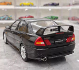 [MotorHelix] 1:18 Mitsubishi 1997 Lancer Evolution IV Black Model Car Die-Cast