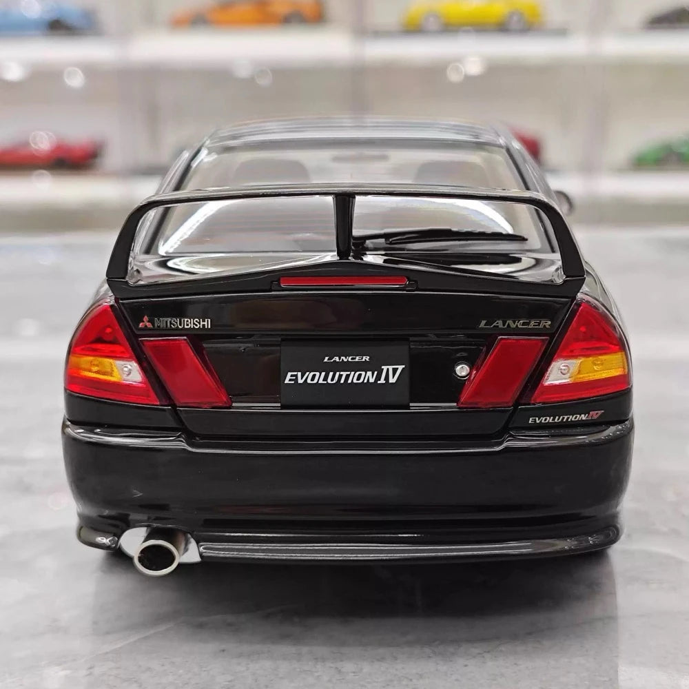 [MotorHelix] 1:18 Mitsubishi 1997 Lancer Evolution IV Black Model Car Die-Cast