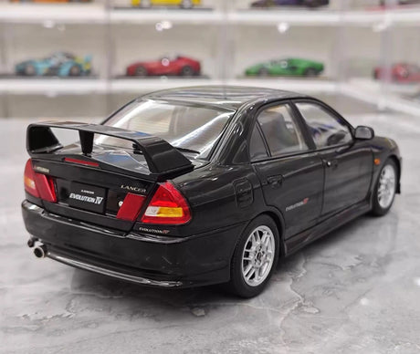 [MotorHelix] 1:18 Mitsubishi 1997 Lancer Evolution IV Black Model Car Die-Cast