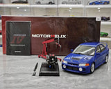 [MotorHelix] 1:18 Mitsubishi 1997 Lancer Evolution IV Blue Model Car Die-Cast