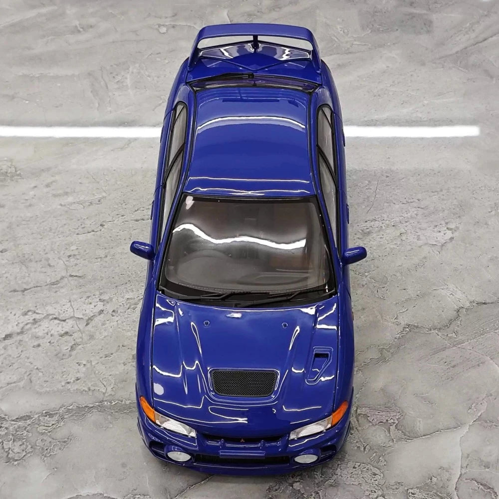 [MotorHelix] 1:18 Mitsubishi 1997 Lancer Evolution IV Blue Model Car Die-Cast