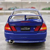 [MotorHelix] 1:18 Mitsubishi 1997 Lancer Evolution IV Blue Model Car Die-Cast
