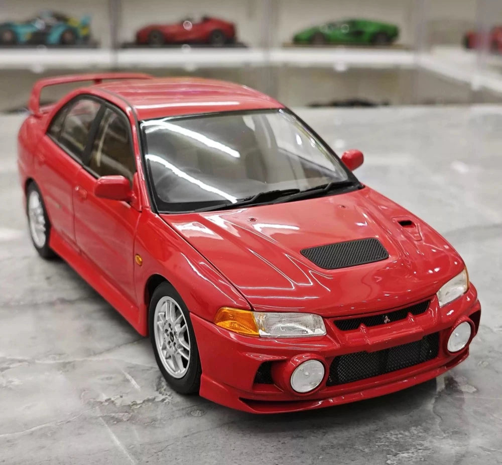 [MotorHelix] 1:18 Mitsubishi 1997 Lancer Evolution IV Red Model Car Die-Cast