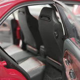[MotorHelix] 1:18 Mitsubishi 1997 Lancer Evolution IV rouge voiture miniature Die-Cast