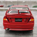 [MotorHelix] 1:18 Mitsubishi 1997 Lancer Evolution IV rouge voiture miniature Die-Cast