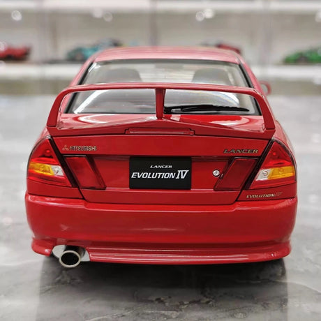 [MotorHelix] 1:18 Mitsubishi 1997 Lancer Evolution IV Red Model Car Die-Cast
