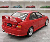 [MotorHelix] 1:18 Mitsubishi 1997 Lancer Evolution IV rouge voiture miniature Die-Cast