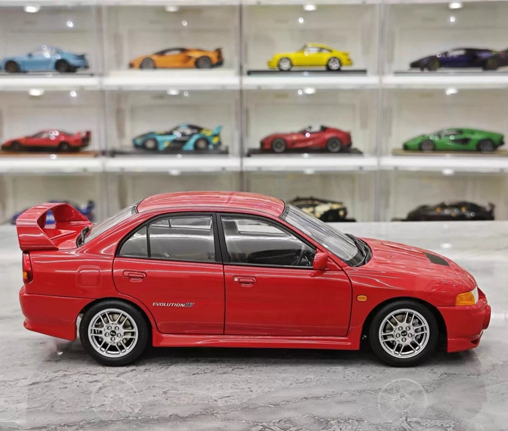 [MotorHelix] 1:18 Mitsubishi 1997 Lancer Evolution IV Red Model Car Die-Cast
