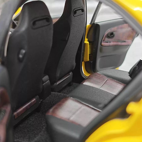 [MotorHelix] 1:18 Mitsubishi 1997 Lancer Evolution IV Yellow Model Car Die-Cast