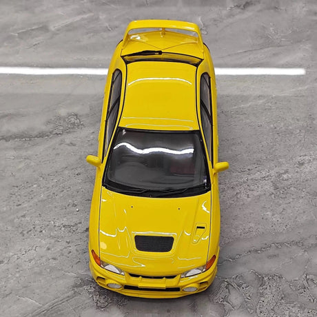 [MotorHelix] 1:18 Mitsubishi 1997 Lancer Evolution IV Yellow Model Car Die-Cast