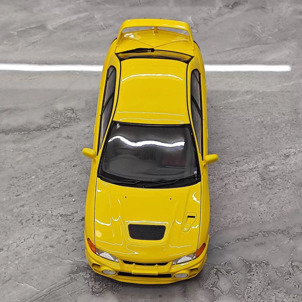 [MotorHelix] 1:18 Mitsubishi 1997 Lancer Evolution IV Yellow Model Car Die-Cast