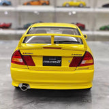 [MotorHelix] 1:18 Mitsubishi 1997 Lancer Evolution IV Yellow Model Car Die-Cast