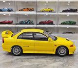[MotorHelix] 1:18 Mitsubishi 1997 Lancer Evolution IV Yellow Model Car Die-Cast