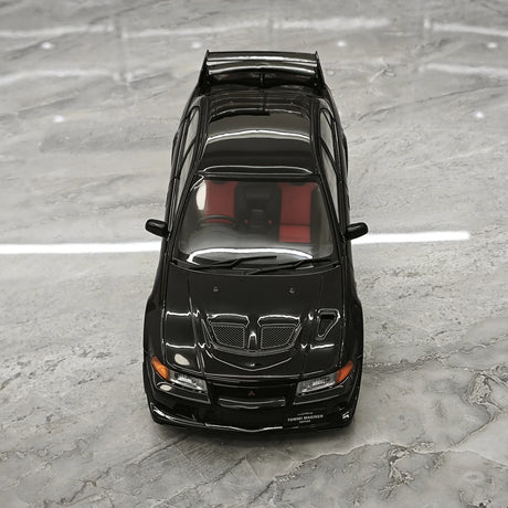 MotorHelix Mitsubishi 2000 Lancer Evolution VI GSR Tommi Makinen Edition Black 1:18 – Collectible Diecast Model Die-Cast