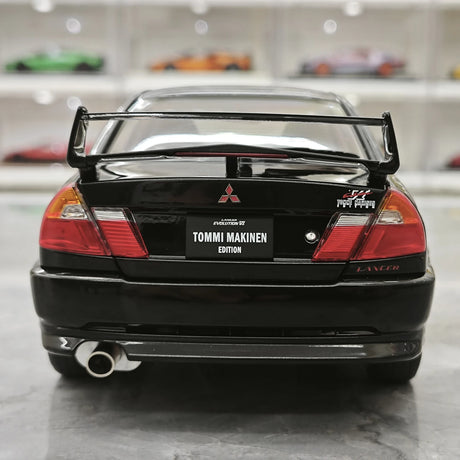 MotorHelix Mitsubishi 2000 Lancer Evolution VI GSR Tommi Makinen Edition Black 1:18 – Collectible Diecast Model Die-Cast