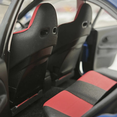 MotorHelix Mitsubishi 2000 Lancer Evolution VI GSR Tommi Makinen Edition Blue 1:18 – Collectible Diecast Model Die-Cast