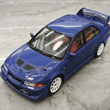 MotorHelix Mitsubishi 2000 Lancer Evolution VI GSR Tommi Makinen Edition Blue 1:18 – Sammelobjekt aus Druckguss