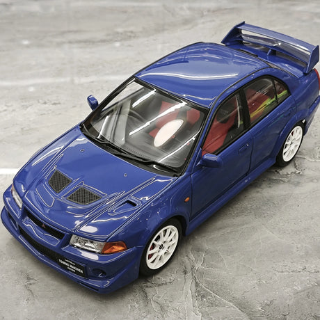 MotorHelix Mitsubishi 2000 Lancer Evolution VI GSR Tommi Makinen Edition Blue 1:18 – Collectible Diecast Model Die-Cast
