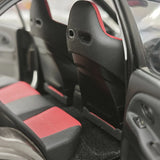 MotorHelix Mitsubishi 2000 Lancer Evolution VI GSR 토미 마키넨 에디션 실버 1:18 – 수집용 다이캐스트 모델 다이캐스트
