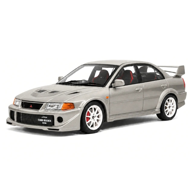 MotorHelix Mitsubishi 2000 Lancer Evolution VI GSR 토미 마키넨 에디션 실버 1:18 – 수집용 다이캐스트 모델 다이캐스트