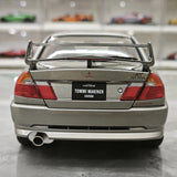 MotorHelix Mitsubishi 2000 Lancer Evolution VI GSR 토미 마키넨 에디션 실버 1:18 – 수집용 다이캐스트 모델 다이캐스트