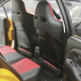 MotorHelix Mitsubishi 2000 Lancer Evolution VI GSR Tommi Makinen Edition Yellow 1:18 – Sammelobjekt aus Druckguss