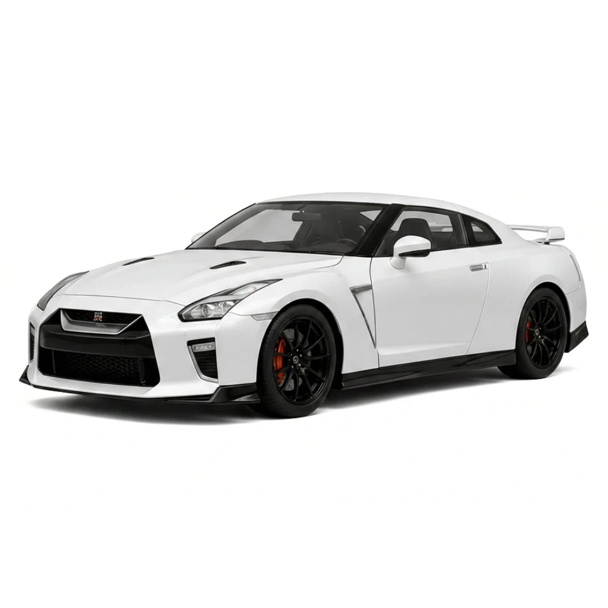 MotorHelix Nissan 2007 GT-R R35 Metal Silver 1:18 – Collectible Diecast Model Die-Cast