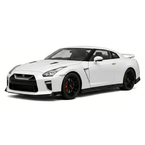 MotorHelix Nissan 2007 GT-R R35 Metal Silver 1:18 – Collectible Diecast Model Die-Cast