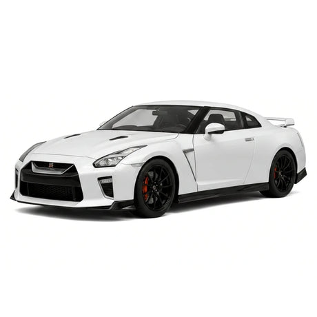 MotorHelix Nissan 2007 GT-R R35 ميتال سيلفر 1:18 – نموذج معدني قابل للجمع مصبوب.