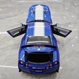 [MotorHelix] 1:18 Nissan 2019 GT-R R35 50th Anniversary Blue Model Car Die-Cast