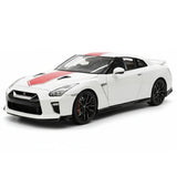 [MotorHelix] 1:18 Nissan 2019 GT-R R35 50th Anniversary blanc voiture miniature Die-Cast