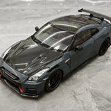 MotorHelix Nissan 2022 GT-R NISMO Special Edition Gray 1:18 – Modello da collezione pressofuso