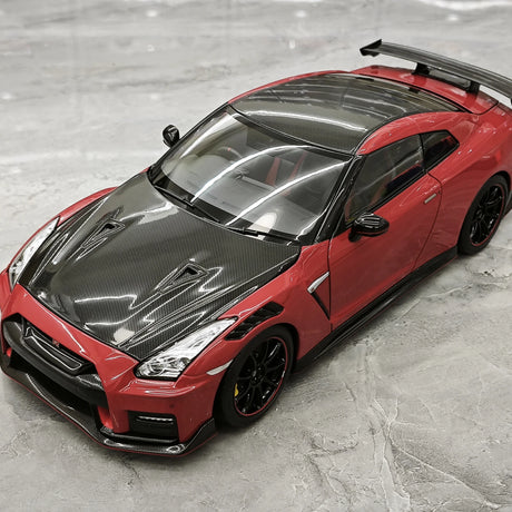 MotorHelix Nissan 2022 GT-R NISMO Special Edition Red 1:18 – Modello Pressofuso da collezione