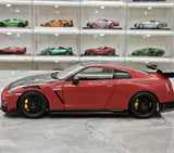 MotorHelix Nissan 2022 GT-R NISMO Special Edition Red 1:18 – Modello Pressofuso da collezione