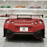 MotorHelix Nissan 2022 GT-R NISMO Special Edition Red 1:18 – Modello Pressofuso da collezione