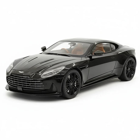 [MotorHelix] 1:18 Aston Martin 2023 DB12 Coupe Black Model Car Resin