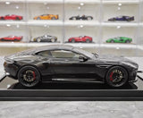 [MotorHelix] 1:18 Aston Martin 2023 DB12 Coupe Black Model Car Resin