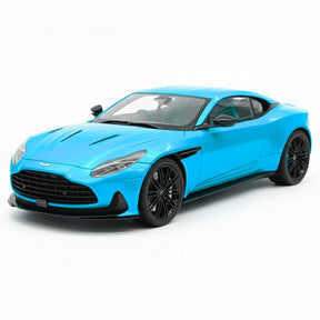 [MotorHelix] 1:18 Aston Martin 2023 DB12 Coupe Cyan Model Car Resin