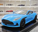 [MotorHelix] 1:18 Aston Martin 2023 DB12 Coupe Cyan Model Car Resin