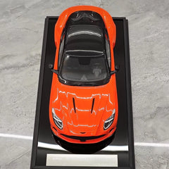 [MotorHelix] 1:18 Aston Martin 2023 DB12 Coupe Orange Model Car Resin