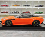 [MotorHelix] 1:18 Aston Martin 2023 DB12 Coupe Orange Model Car Resin