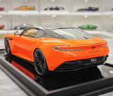 [MotorHelix] 1:18 Aston Martin 2023 DB12 Coupe Orange Model Car Resin