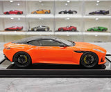 [MotorHelix] 1:18 Aston Martin 2023 DB12 Coupe Orange Model Car Resin