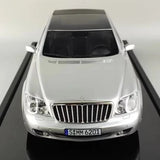 [MotorHelix] 1:18 Mercedes-Maybach 2007 62S Landaulet Silver Model Car Resin