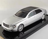 [MotorHelix] 1:18 Mercedes-Maybach 2007 62S Landaulet Silver Model Car Resin
