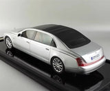 [MotorHelix] 1:18 Mercedes-Maybach 2007 62S Landaulet Silver Model Car Resin