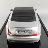 [MotorHelix] 1:18 Mercedes-Maybach 2007 62S Landaulet Silver Model Car Resin